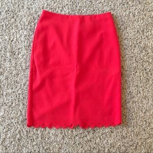 Banana Republic Pink Pencil Skirt
